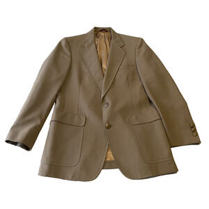 Vtg Hart Schaffner & Marx Sport Coat Mens 38R Jack Nicolas Golden Bear Blazer